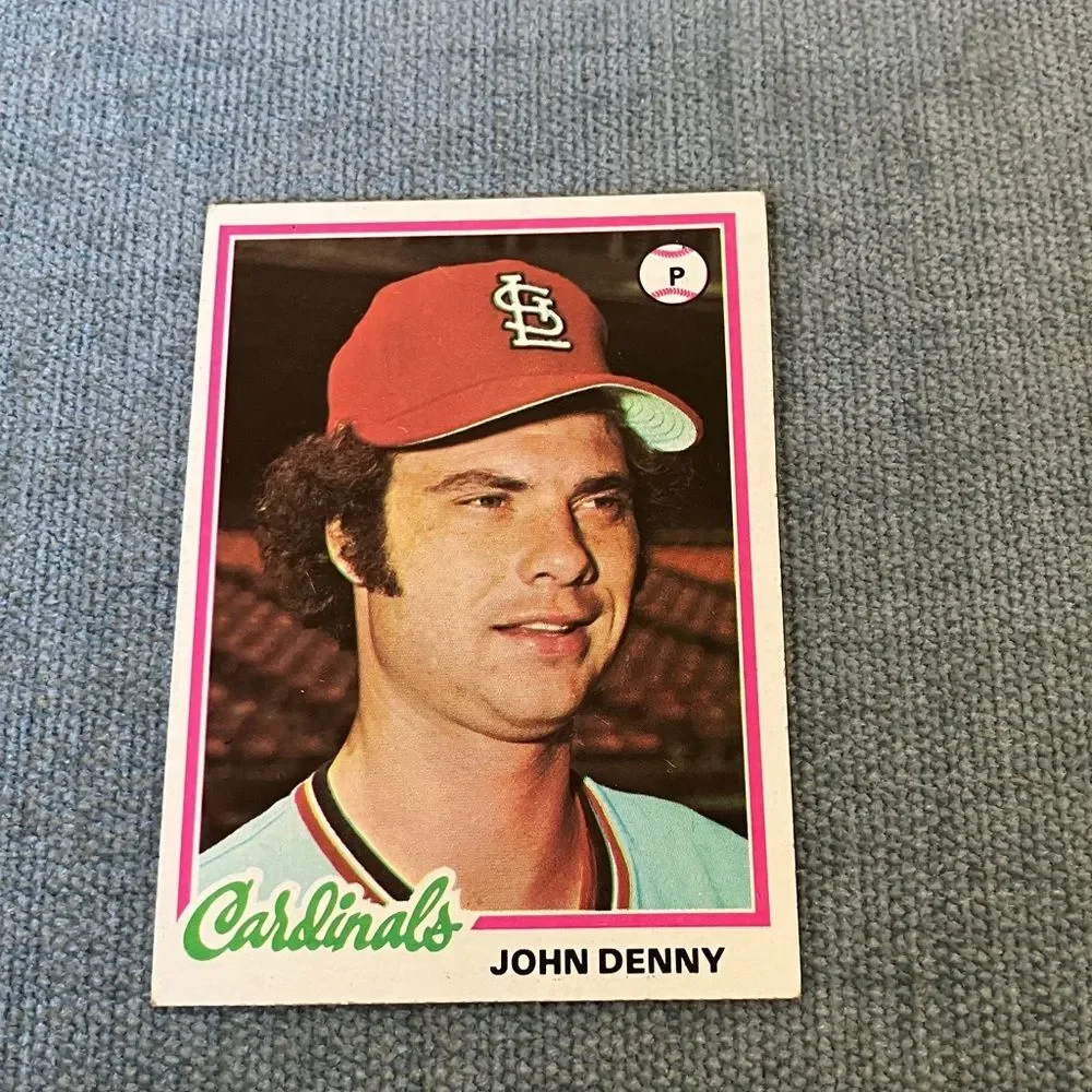 1978 Topps St. Louis Cardinals Baseball Card Trading Card